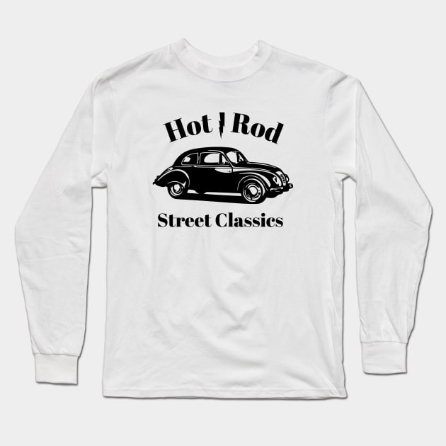 HOT ROD Flash Street Classics Long Sleeve T-Shirt by produdesign